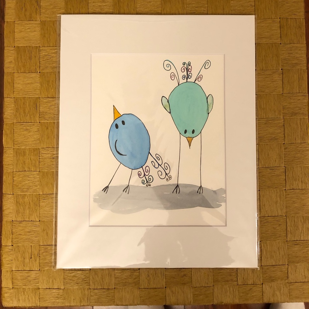 Original watercolor painting